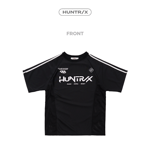 Netflix10周年　会場限定Tシャツ　デーモンハンターズ　ハントリックス NETFLIX公式】ジャージ Tシャツ【ハントリックス】 | 韓国キャラクター