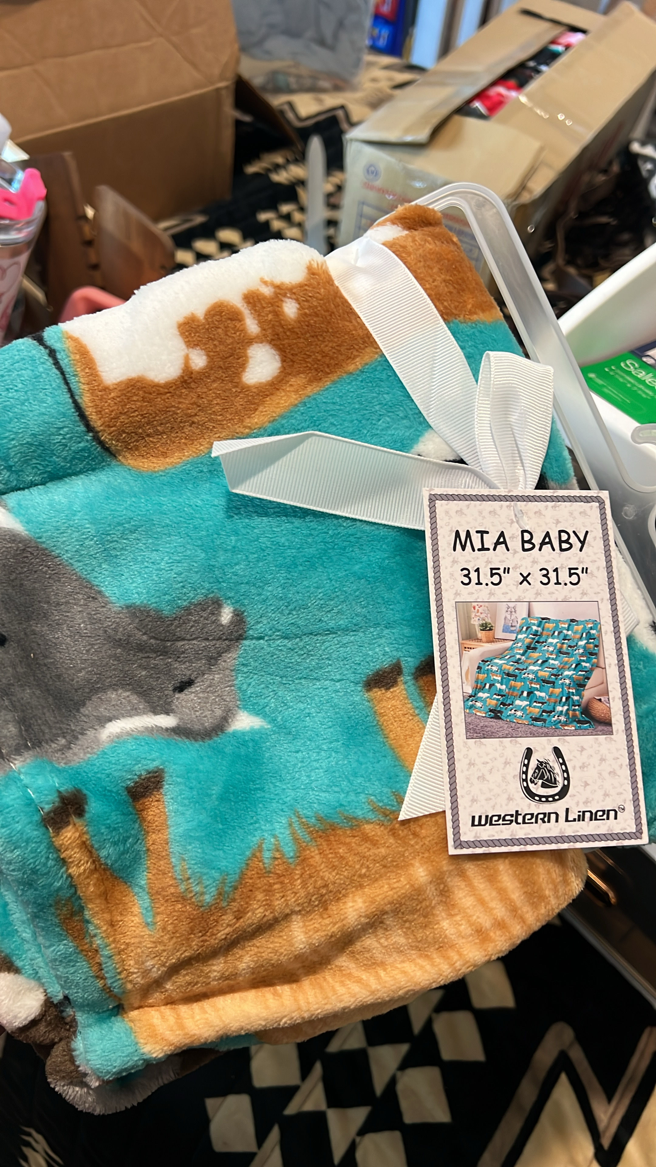 Baby Throw Blanket Animals
