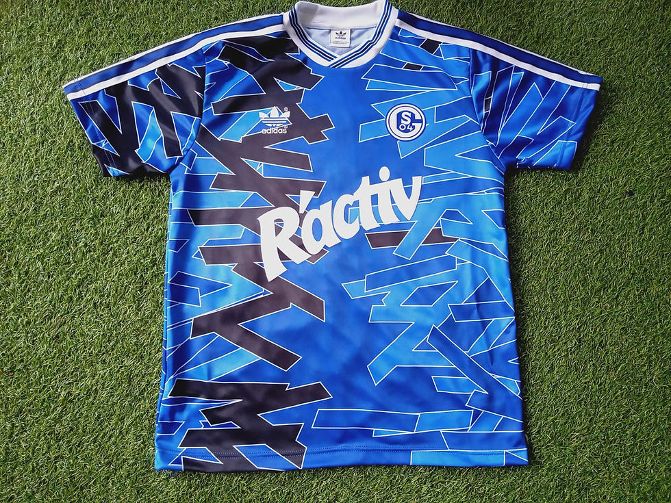 Schalke 04 1992-93 home shirt Ractiv