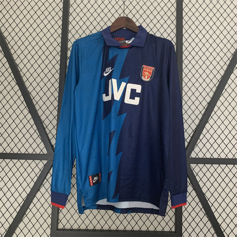 Gunners 95/96 away long sleeve shirt jersey trikot camiseta maillot