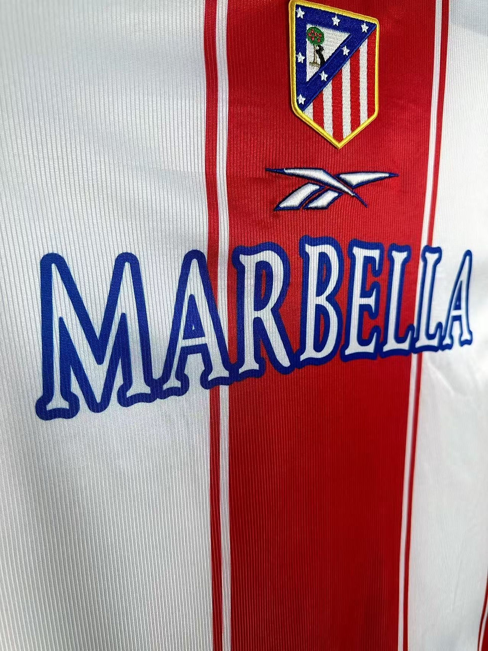 Thumbnail: Atlético Madrid 1999-00 Home Shirt – Marbella Era Classic