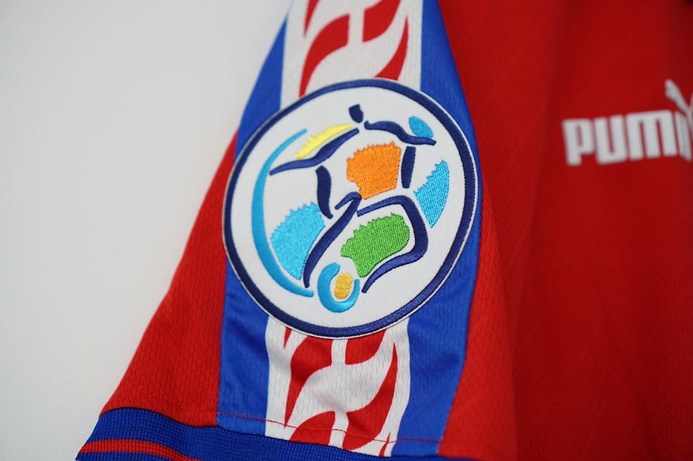 Thumbnail: Czech Republic 1996-97 home shirt