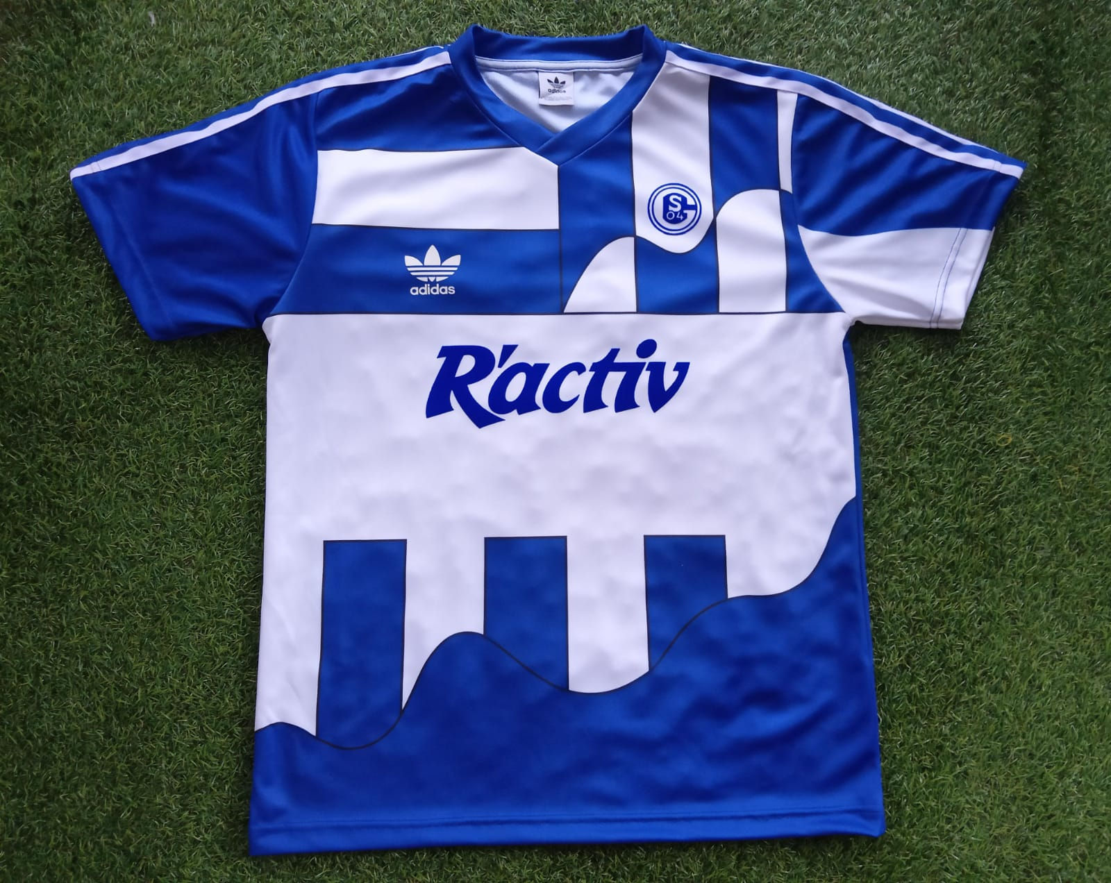 Schalke 04 1991-92 home shirt RACTIV