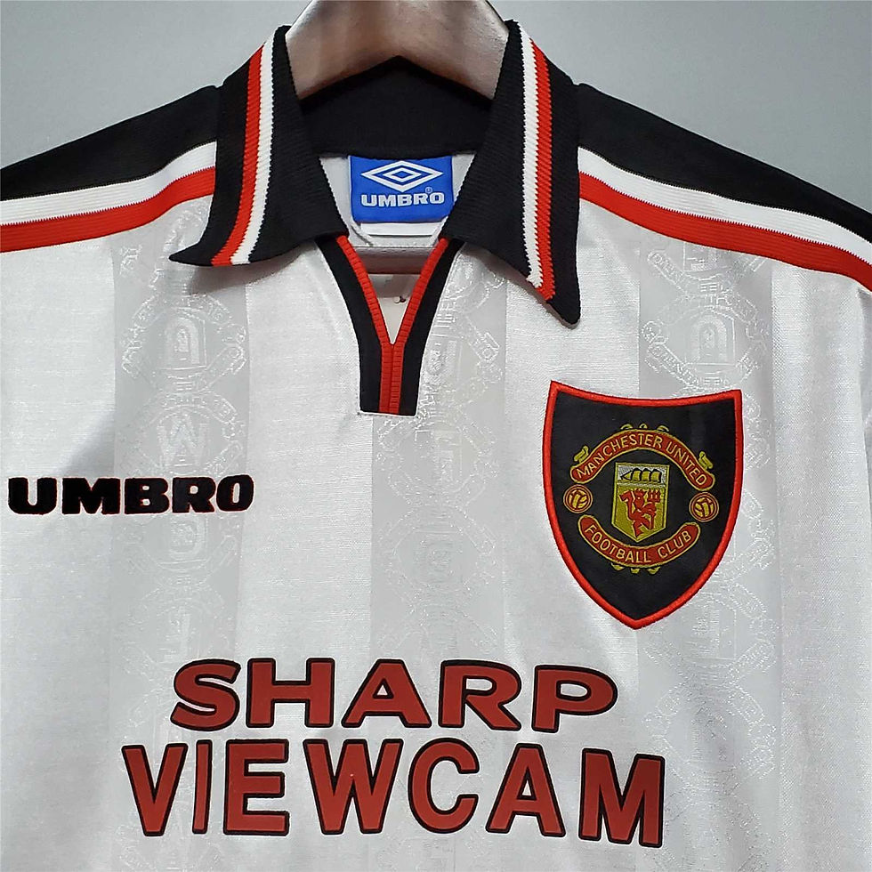 Thumbnail: Manchester United 1998-99 away retro shirt