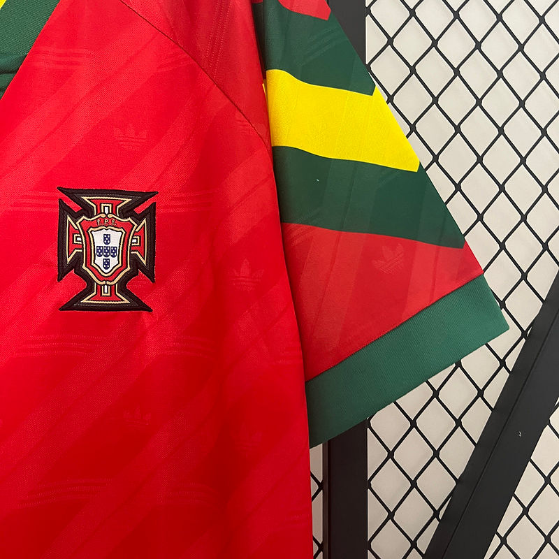 Thumbnail: Portugal 92/94 home shirt jersey trikot camiseta maillot
