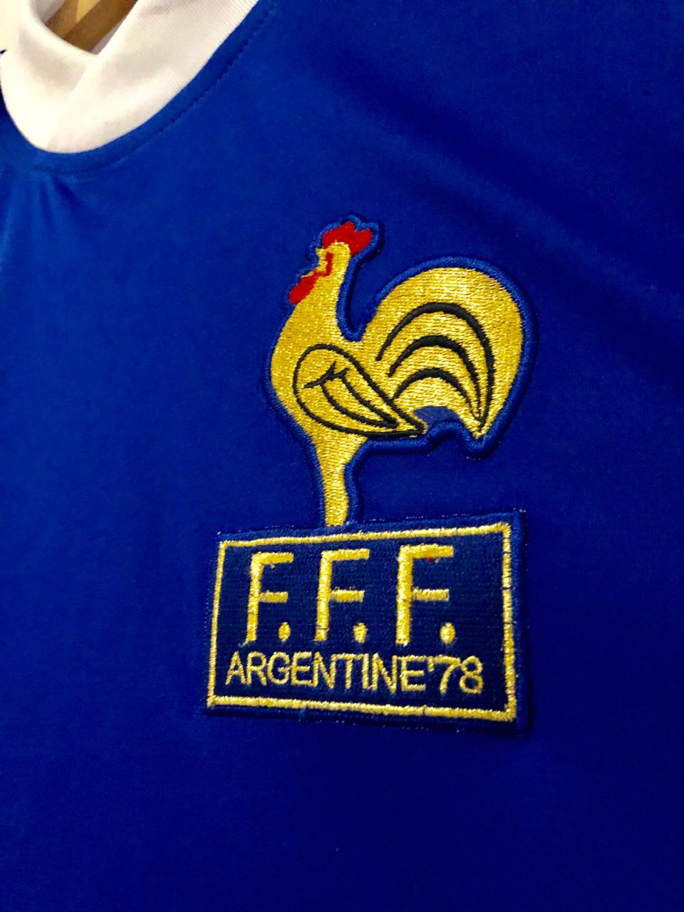 Thumbnail: France 1978 World Cup home shirt long sleeve