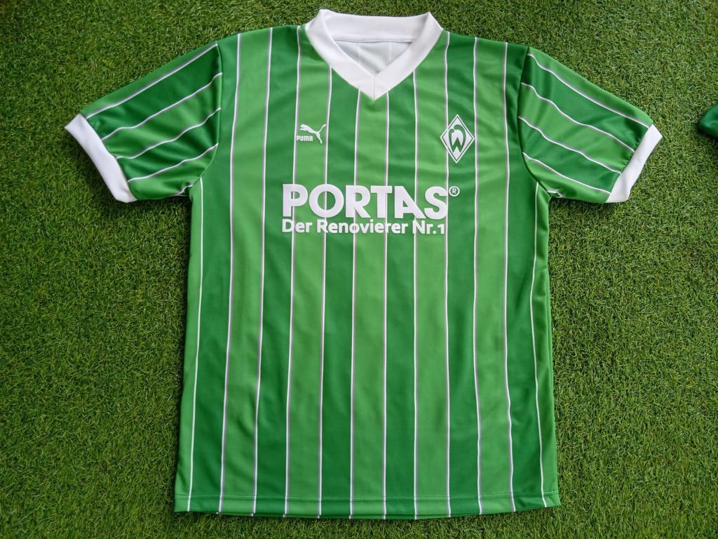 Werder Bremen 1987-88 away shirt PORTAS