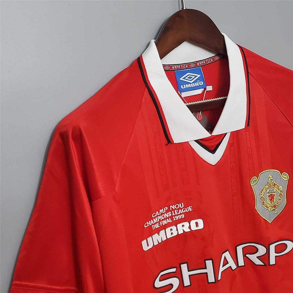 Thumbnail: Manchester United 1999 UCL Final retro shirt