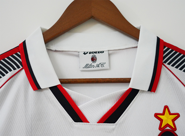 Thumbnail: AC Milan 97/98 Opel away retro shirt jersey trikot camiseta maillot