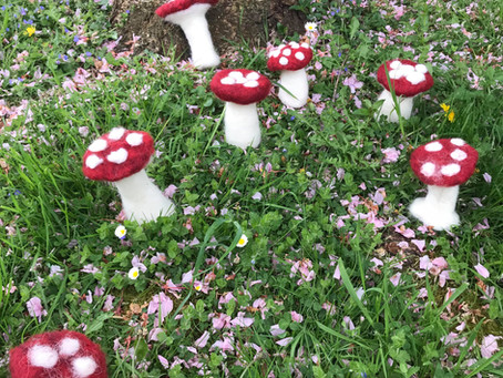 Therapeutic benefits of needle felting