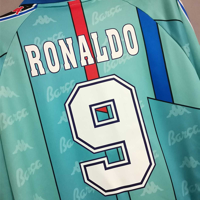 Thumbnail: Barcelona 1996-97 away shirt long sleeve
