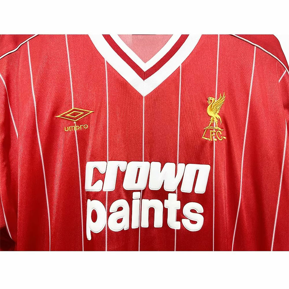 Thumbnail: Liverpool 82 home long sleeve shirt jersey trikot camiseta maillot