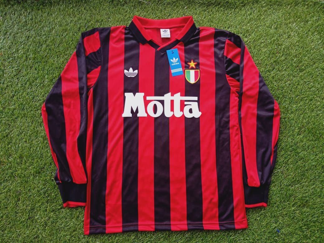 AC Milan 1992-93 home shirt long sleeve
