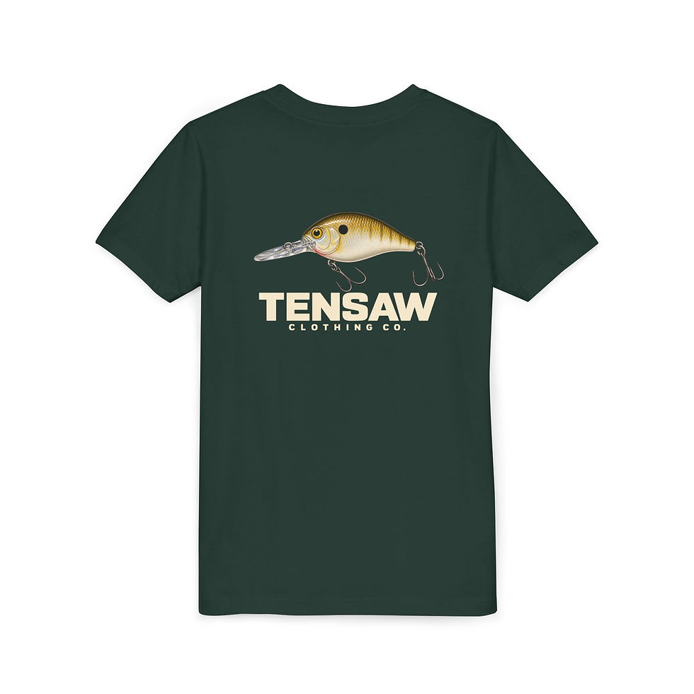 Thumbnail: Tensaw — Crankbait Youth — Short Sleeve (Long Sleeve Available)