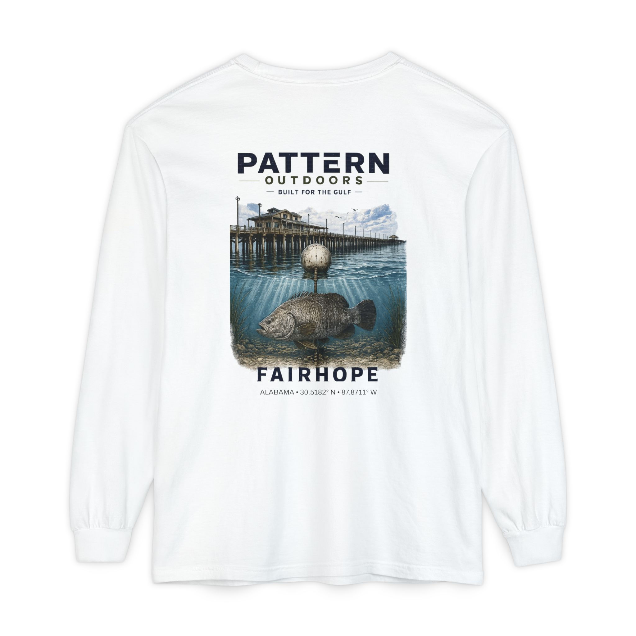 Pattern Outdoors — Fairhope Tripletail — Long Sleeve (Short Sleeve Available)