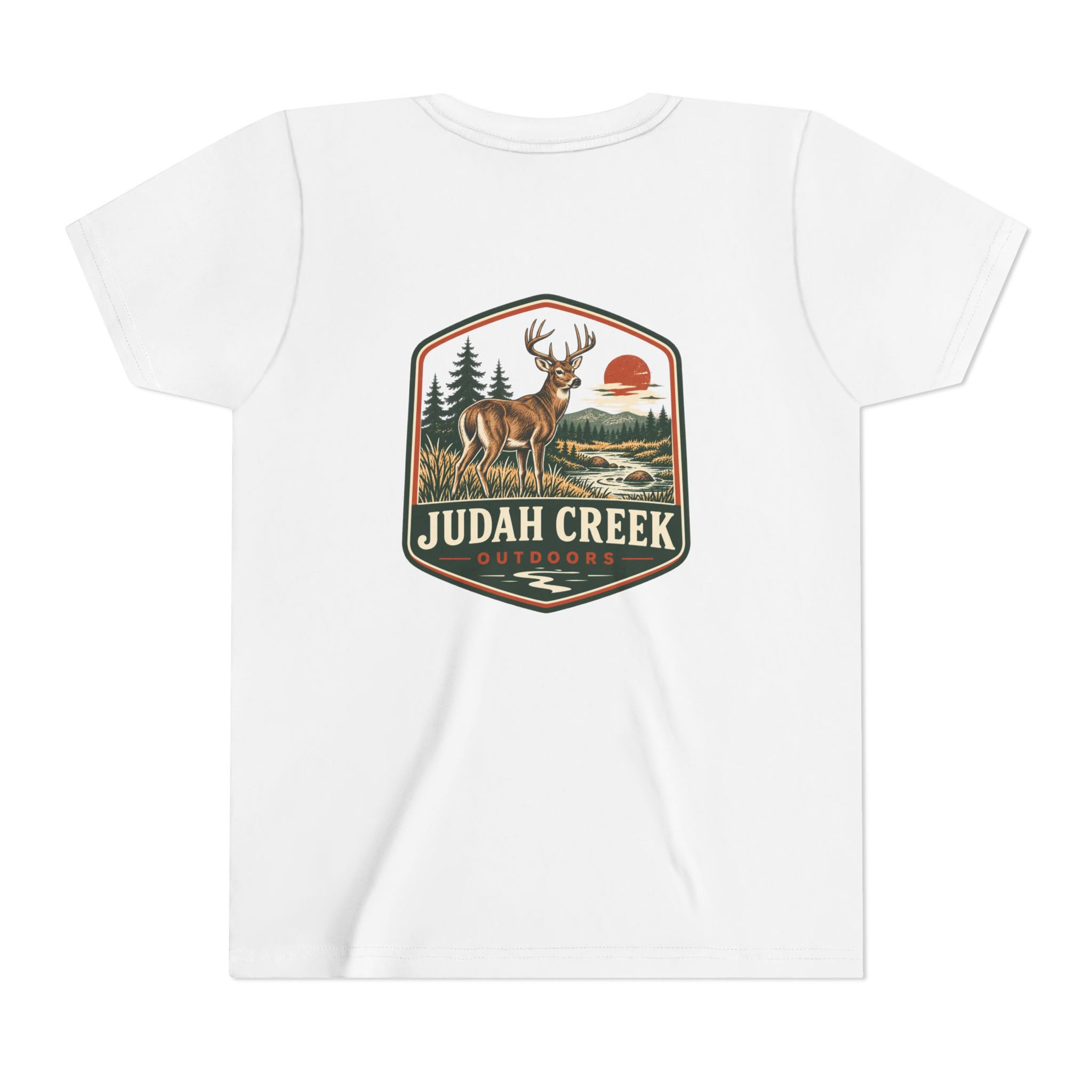 Judah Creek — Deer Badge — Kids Short Sleeve (Long Sleeve Available)