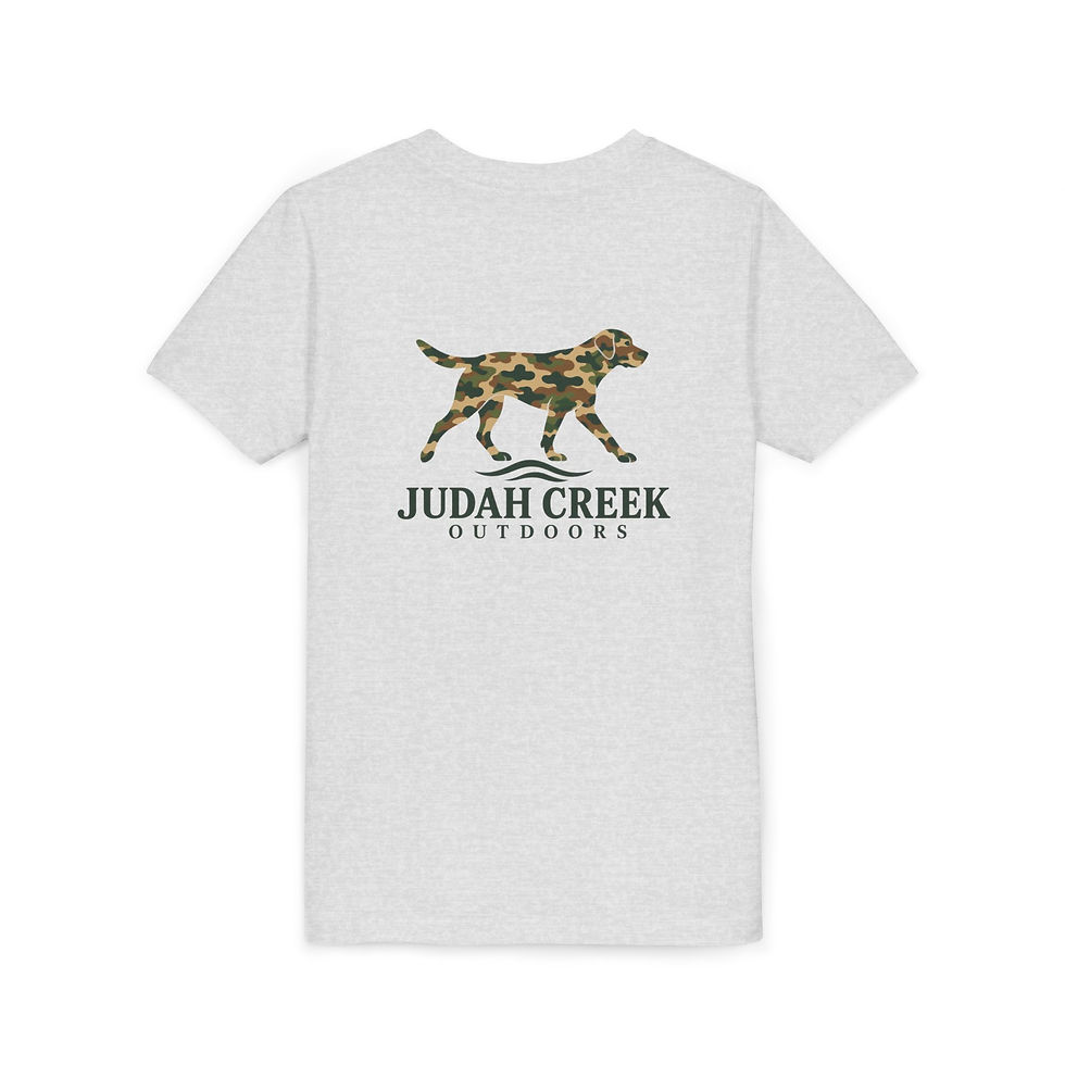 Thumbnail: Judah Creek — Camo Lab — Kids Short Sleeve (Long Sleeve Available)