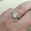 Miniatura: Anello Kate Goccia Bianco