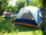 Tenting at Campers Cove