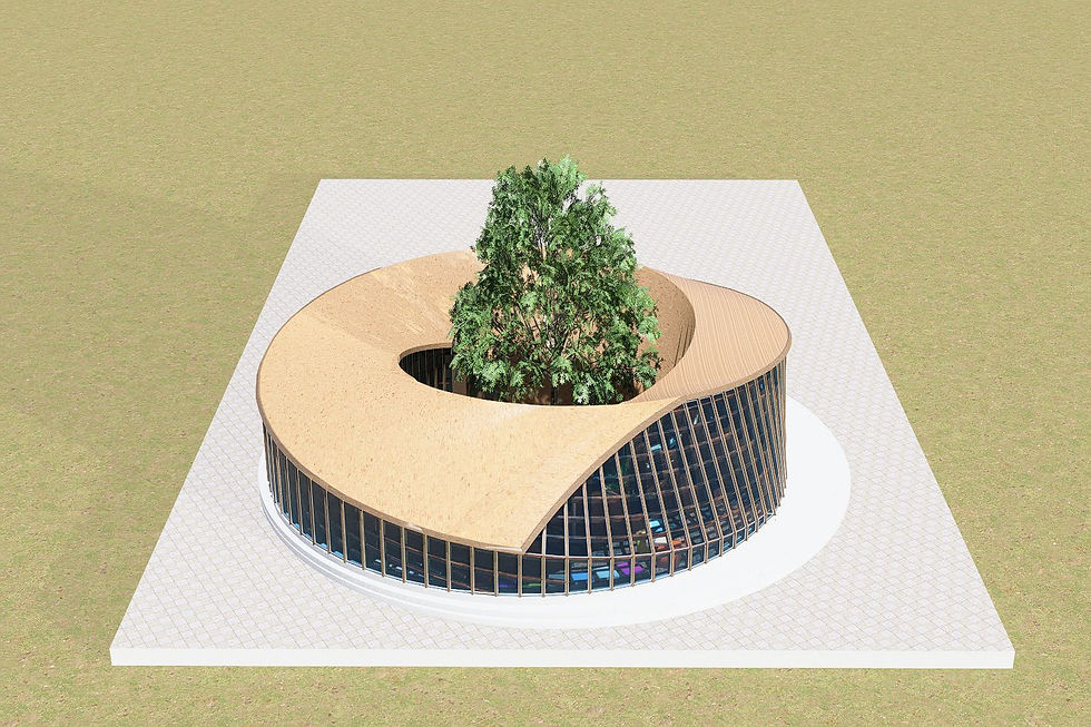 Parametric Oasis: Ein Pavillion | 2019