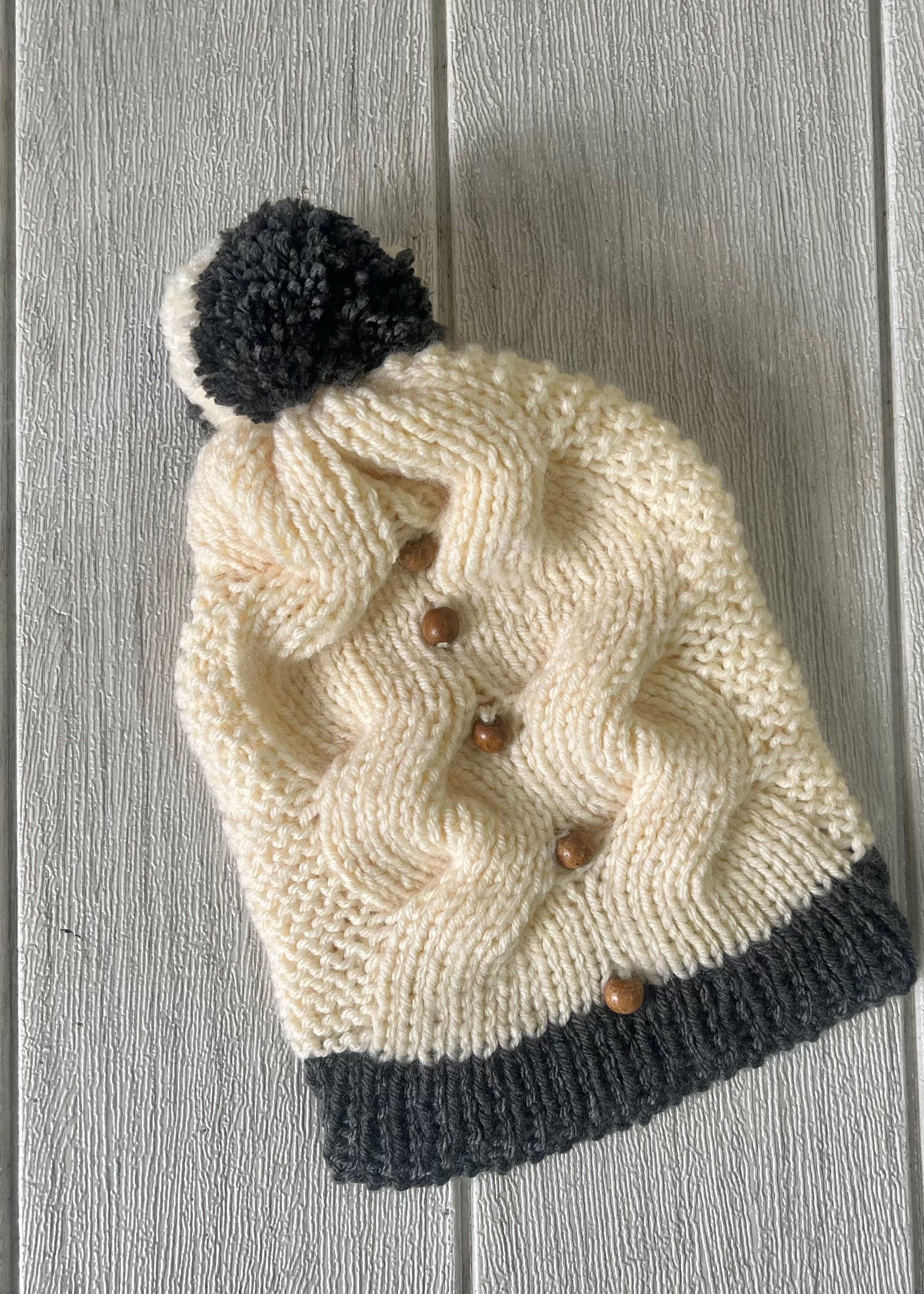 Gorro lana 6 meses 