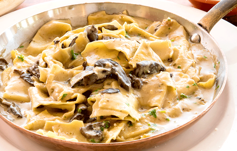 Pappardelle Al Funghi Porcini