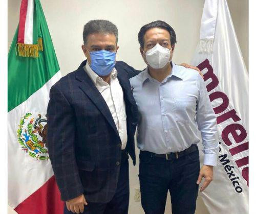 Carlos Lomelí Bolaños y Mario Delgado Carrillo