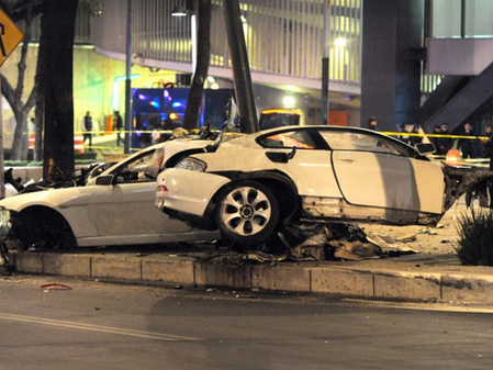 Dan libertad condicional a conductor de BMW