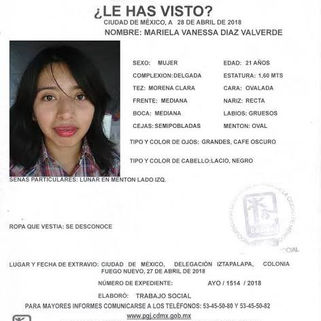 Solicitan a Sheinbaum atención médica para la madre de Mariela Vanessa, una estudiante desaparecida