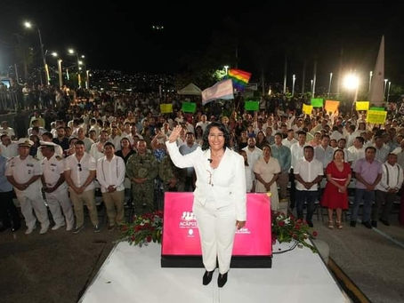 Abelina López subraya el avance en seguridad y recuperación del turismo en Acapulco en su Tercer Informe