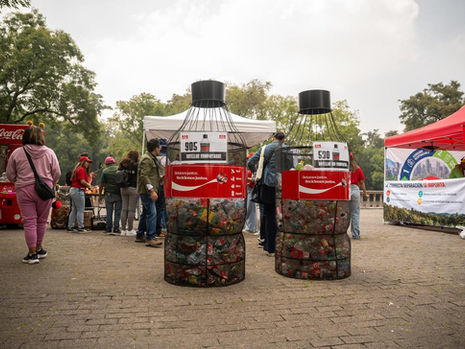 Impulsa Bosque Chapultepec recuperación de residuos con apoyo de Coca-Cola FEMSA