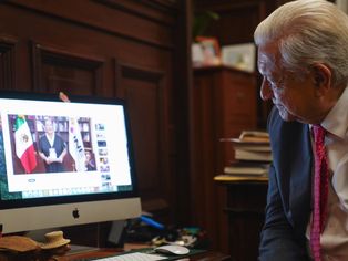 Así celebró AMLO los resultados de las elecciones 2024