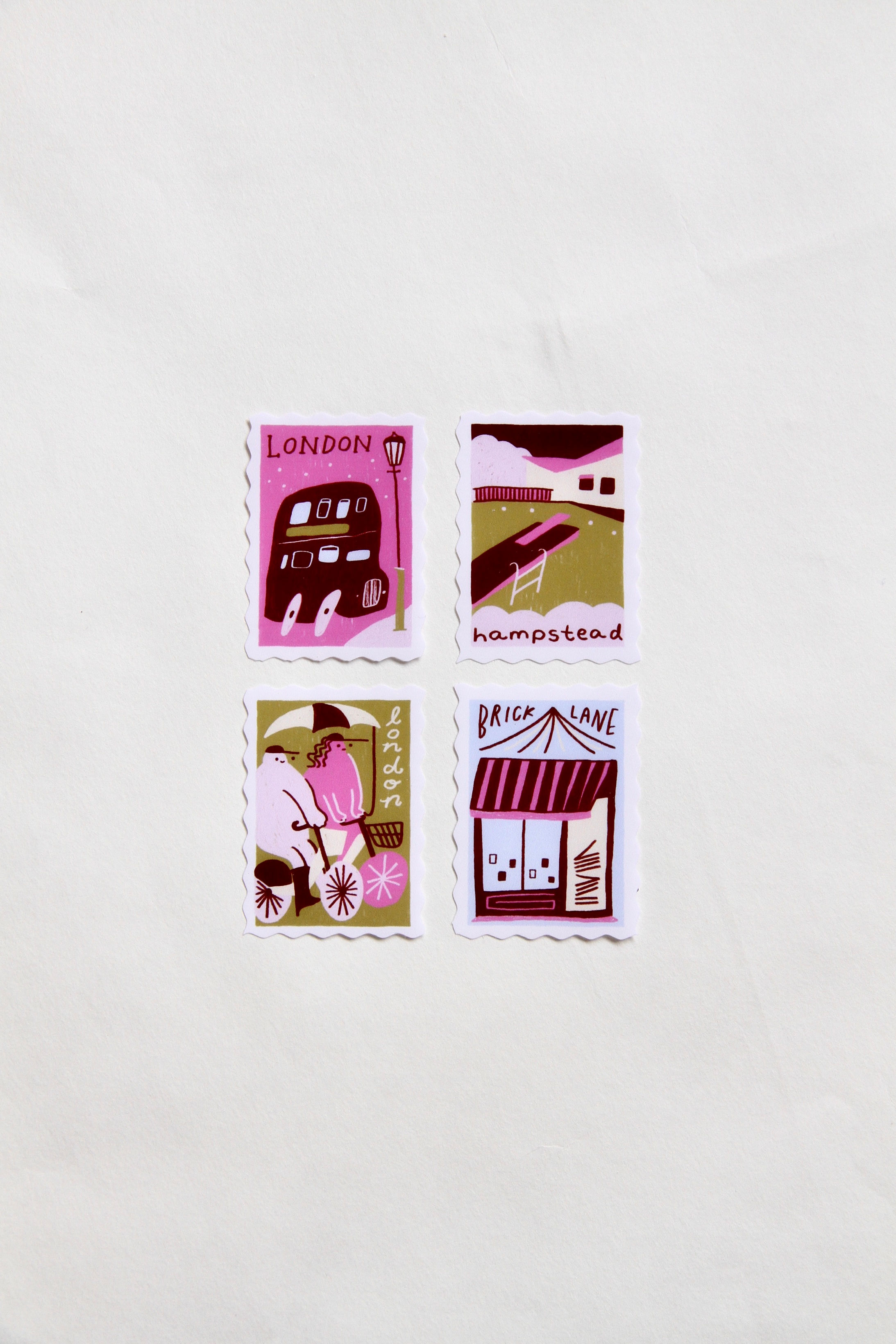 Stamp Sticker - London Edition