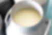 Milk In Metal Pail
