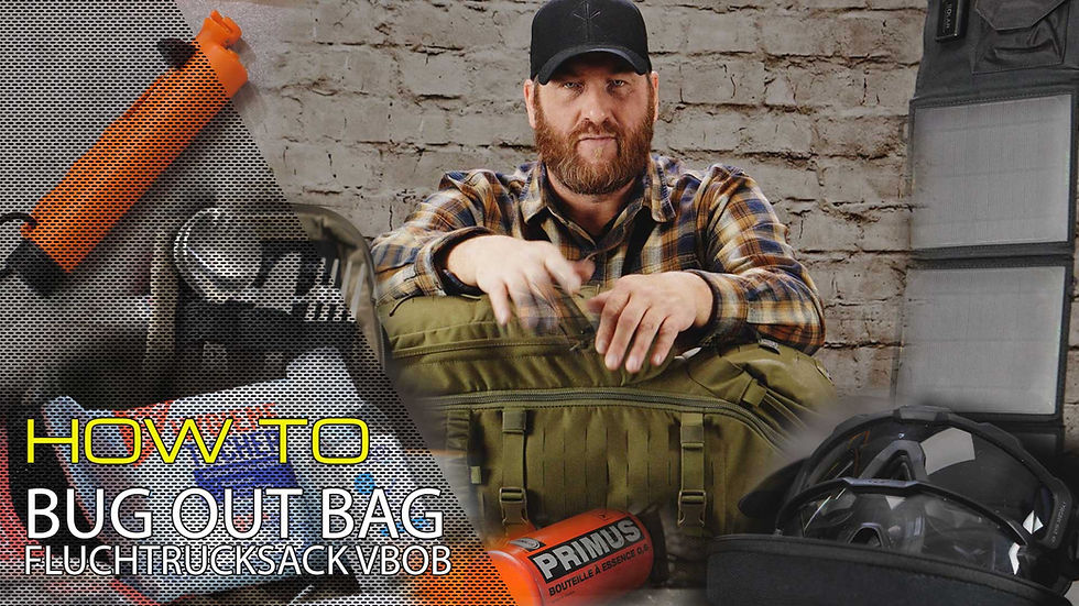 HOW TO: BUG OUT BAG / VBOB