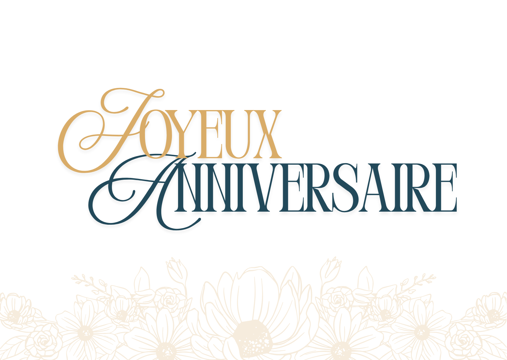 Vieillir est un cadeau (anniversaire)