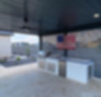 Barbecue- Full patio cover