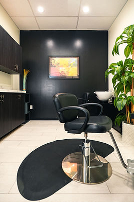 A salon suite for hairstyling at Mosaic Salon Studios Southside