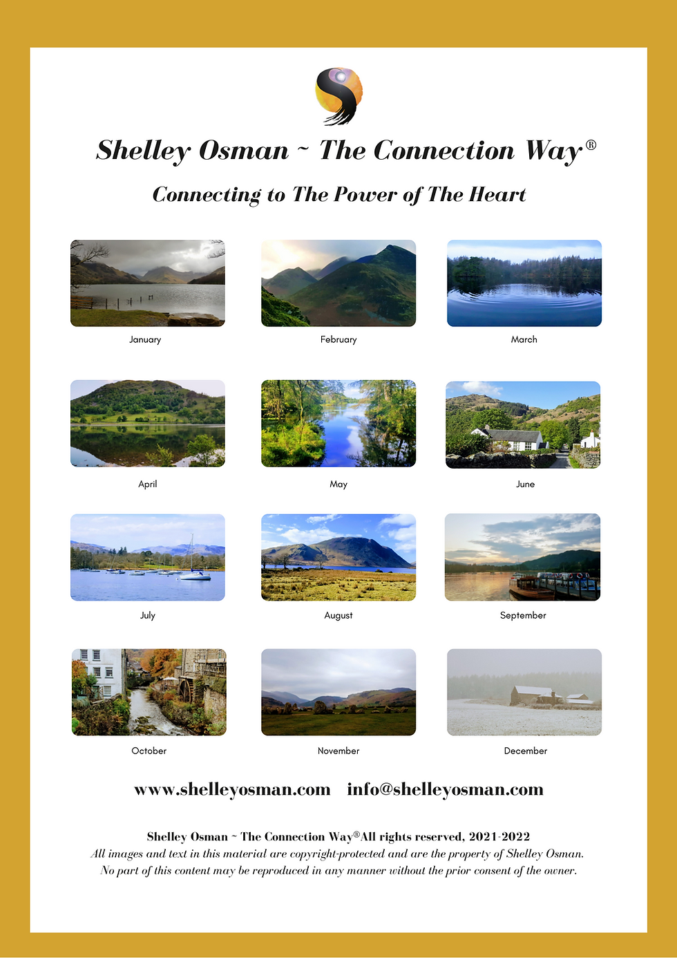 Thumbnail: The Connection Way ~ Lake District 2022 Calendar