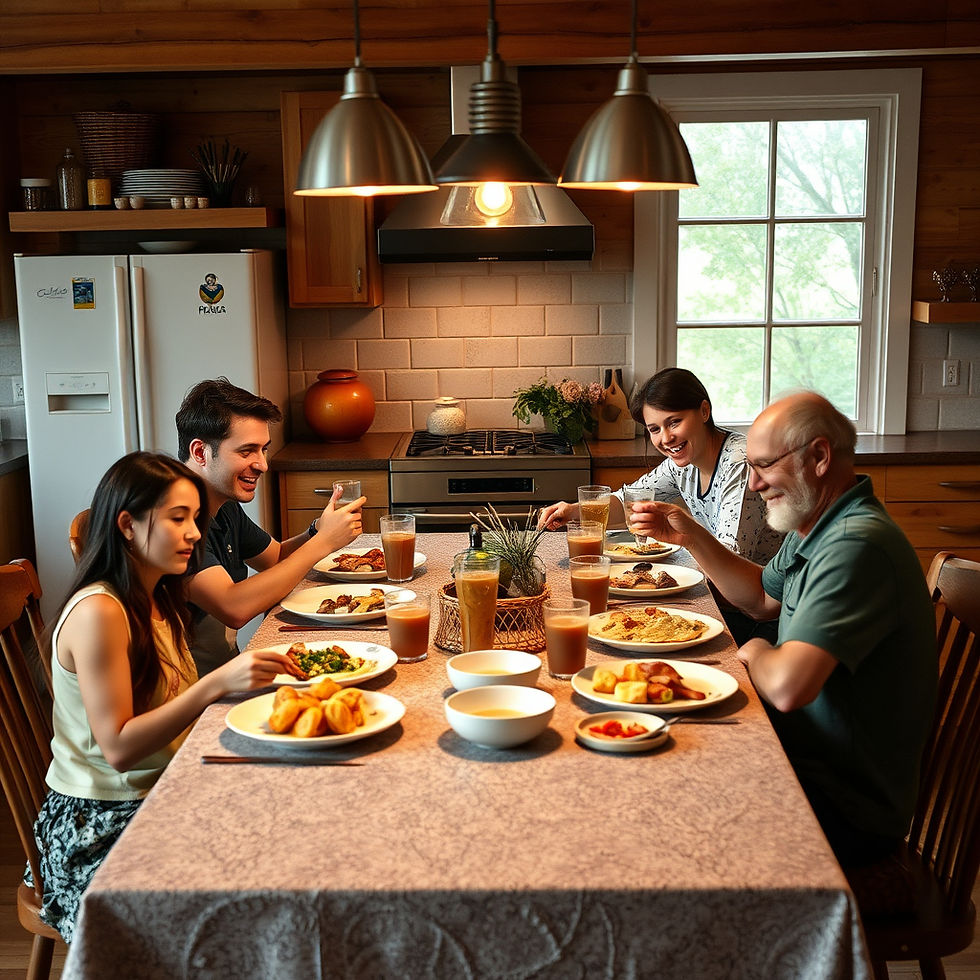 full family of 6 eating at a kitchen table.jpg