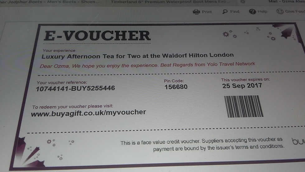 My voucher