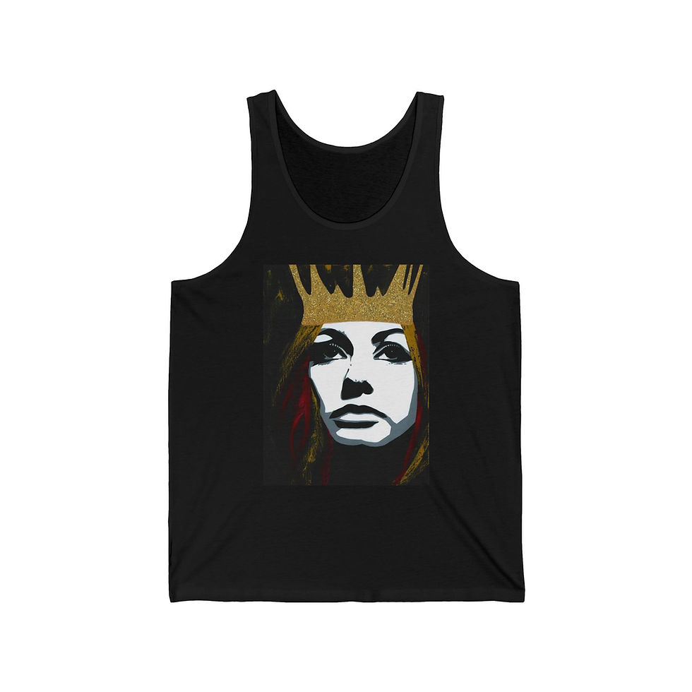 Thumbnail: Queen Googoosh Unisex Tank Top 