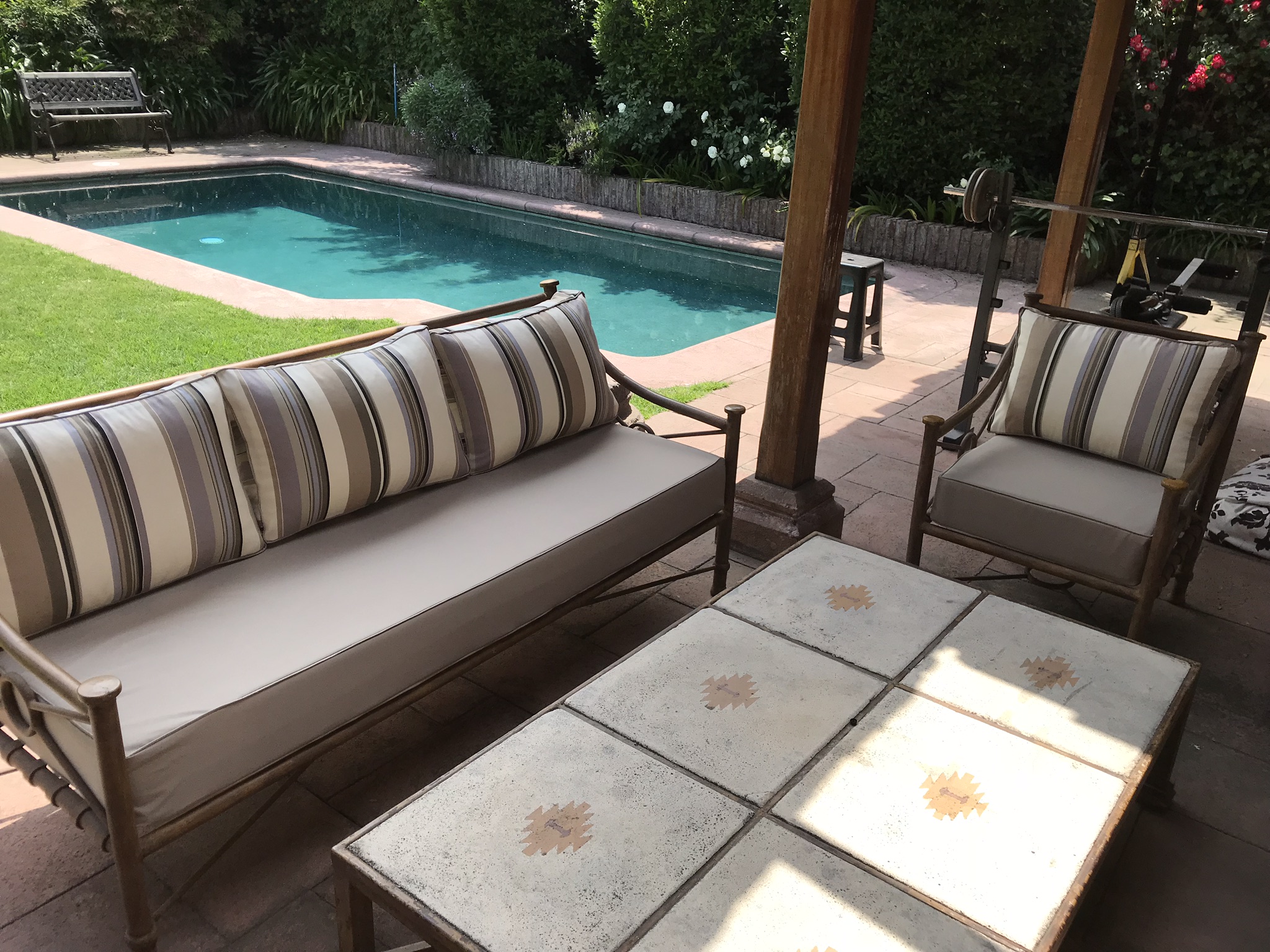 cojin terraza