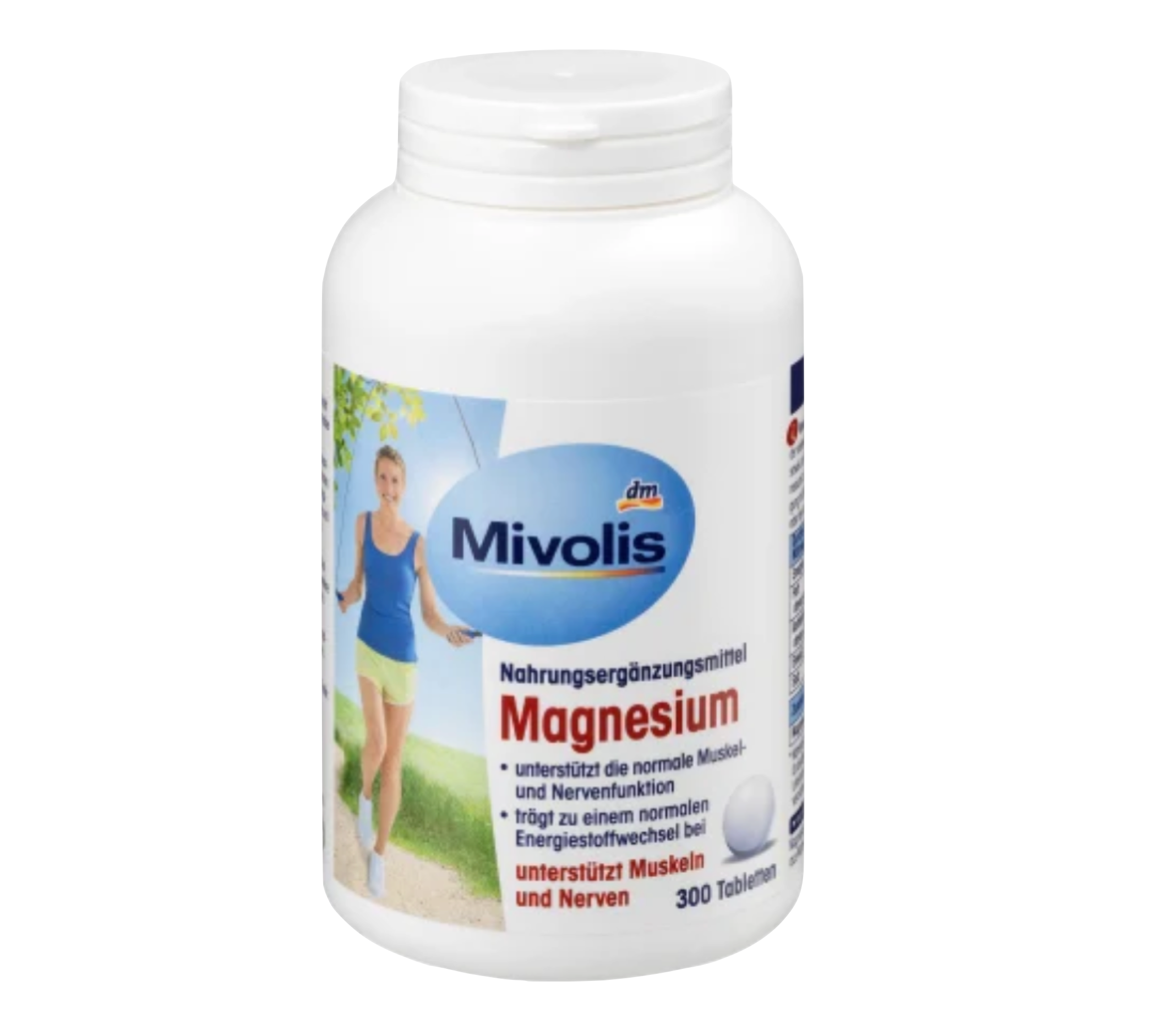 🇩🇪 Mivolis 鎂元素 成人補鎂片 (300錠)