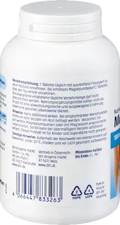 縮圖：🇩🇪 Mivolis 基礎鎂補充錠 (300錠)