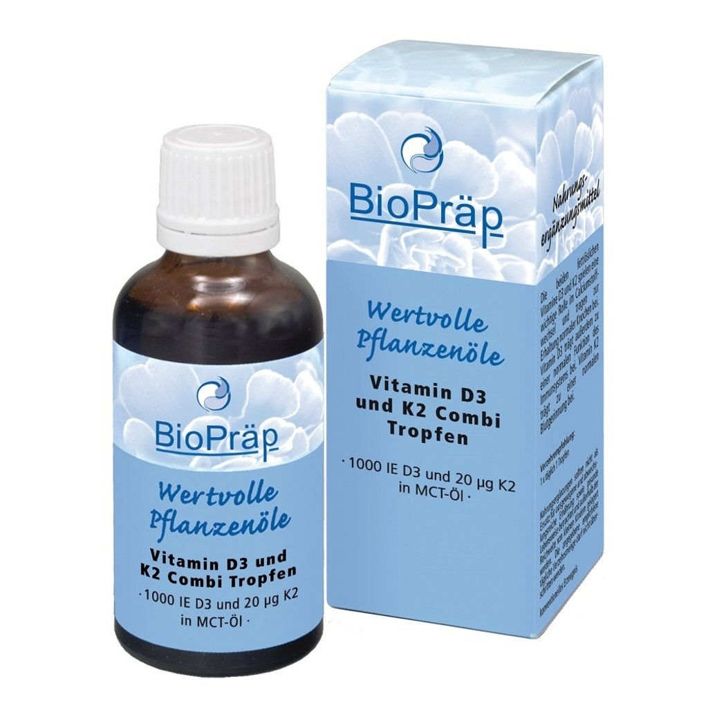 🇩🇪 BioPräp 天然維生素D3+K2滴劑 (50ml)