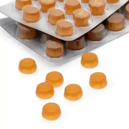 縮圖：🇩🇪 Mivolis 冰島苔癬潤喉糖 (40錠)