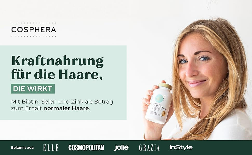 縮圖：🇩🇪 Cosphera 高劑量頭髮維生素膠囊 (120粒)