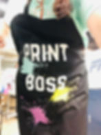 design & print apron design