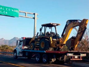 transporte de maquinas
